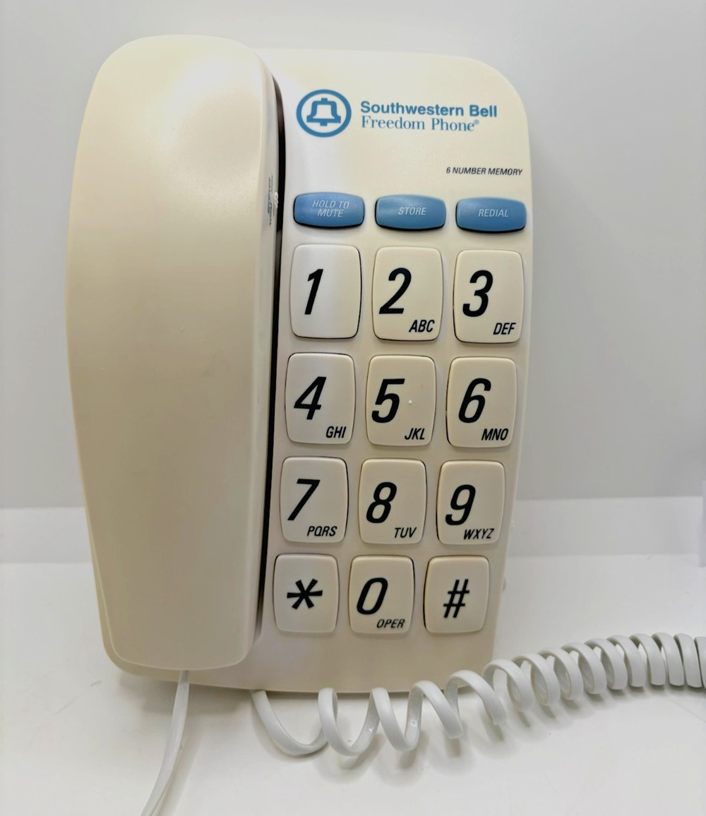 VTG Southwestern Bell Freedom Phone Large Dialing Keys FM480